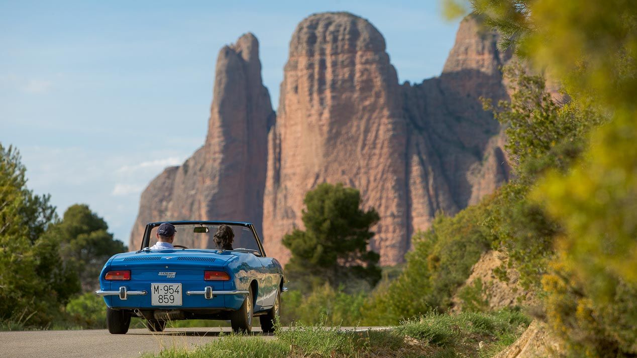 Seat 850 Spider: de ruta por el prepirineo oscense