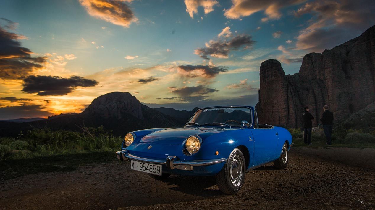Seat 850 Spider: de ruta por el prepirineo oscense
