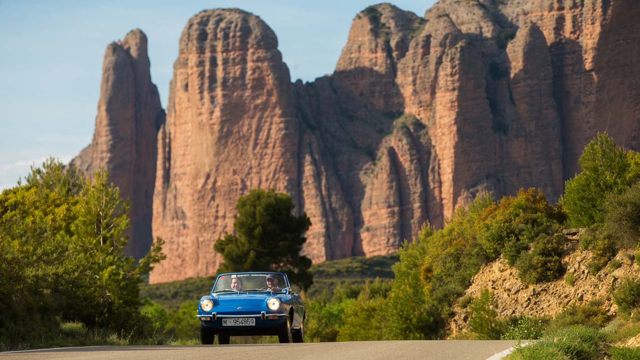 Seat 850 Spider: de ruta por el prepirineo oscense