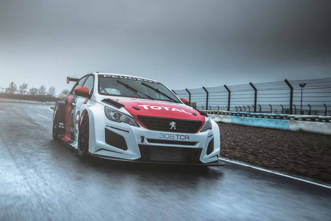 El Peugeot 308 TCR 2018, en imágenes