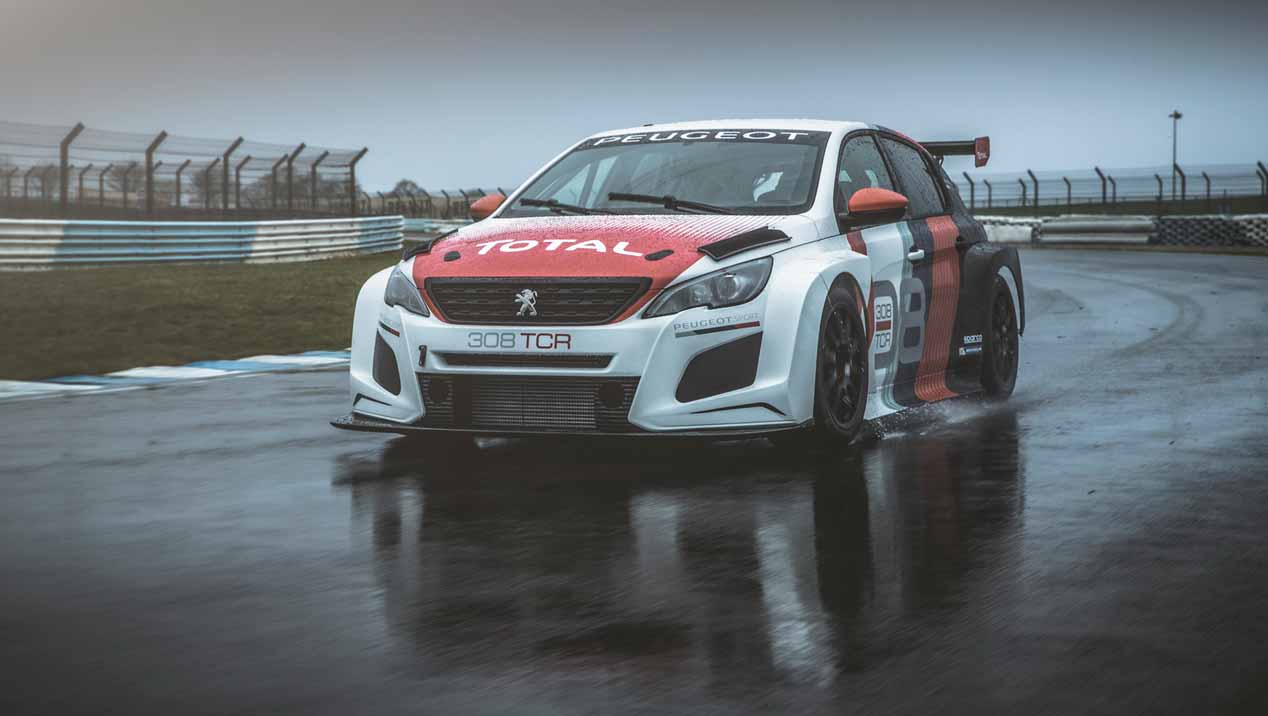 El Peugeot 308 TCR 2018, en imágenes