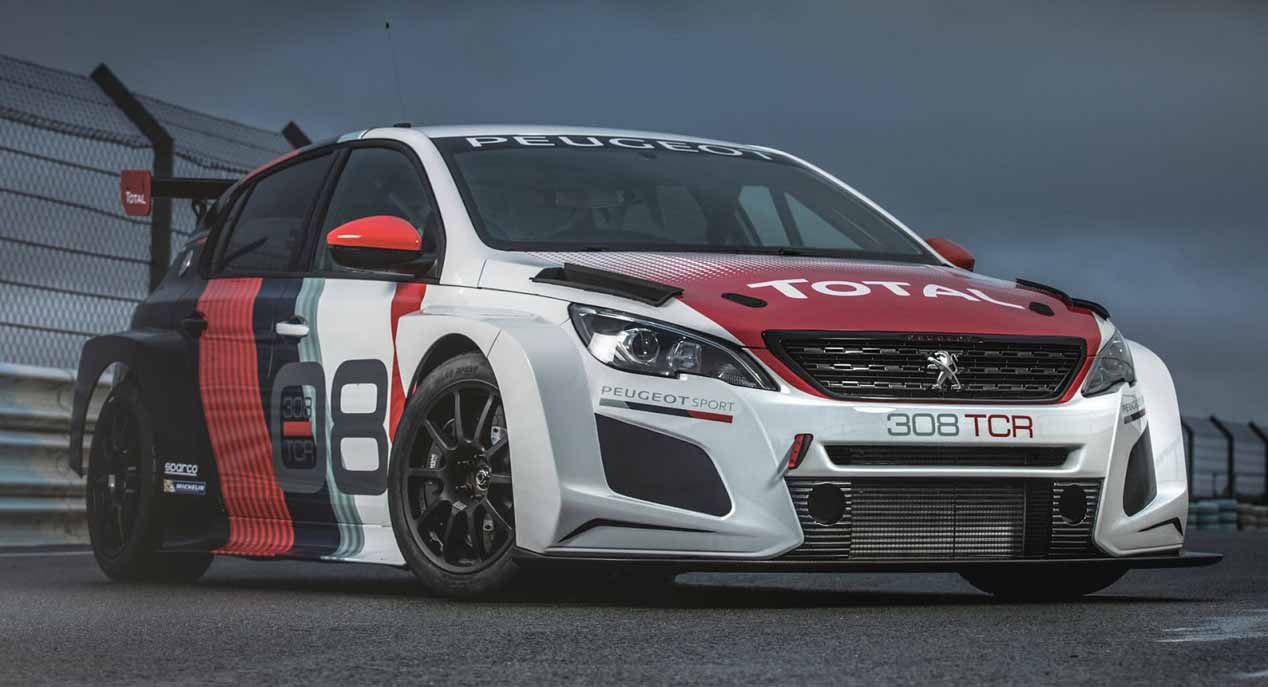El Peugeot 308 TCR 2018, en imágenes