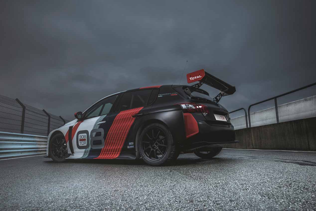 El Peugeot 308 TCR 2018, en imágenes