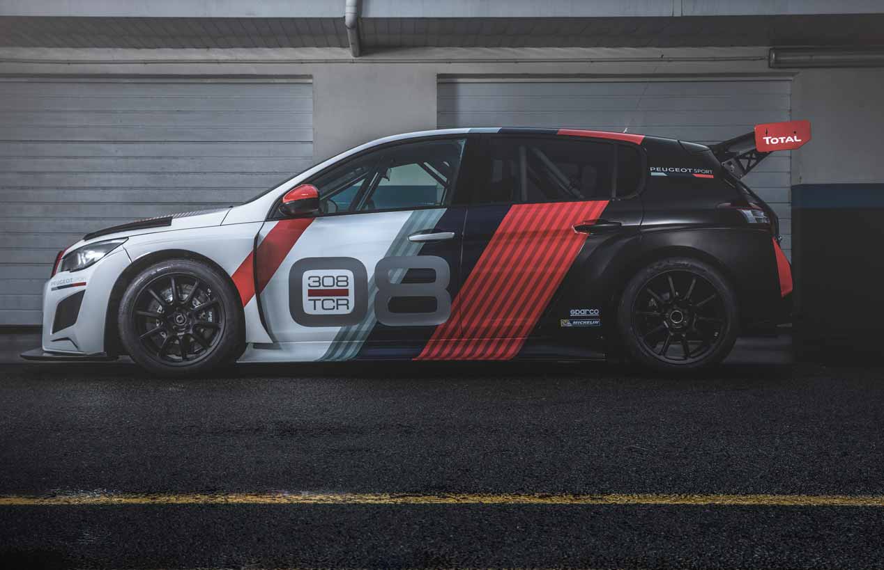 El Peugeot 308 TCR 2018, en imágenes