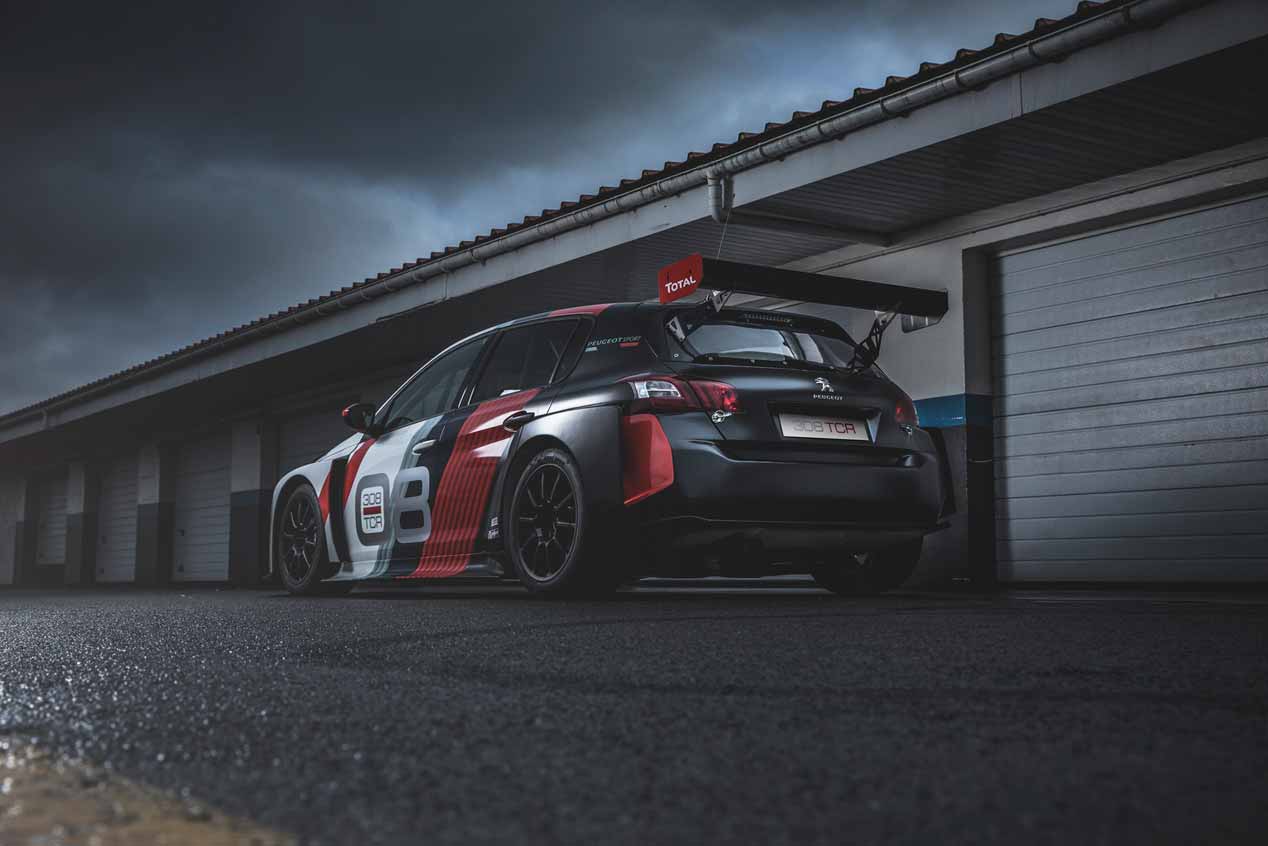 El Peugeot 308 TCR 2018, en imágenes