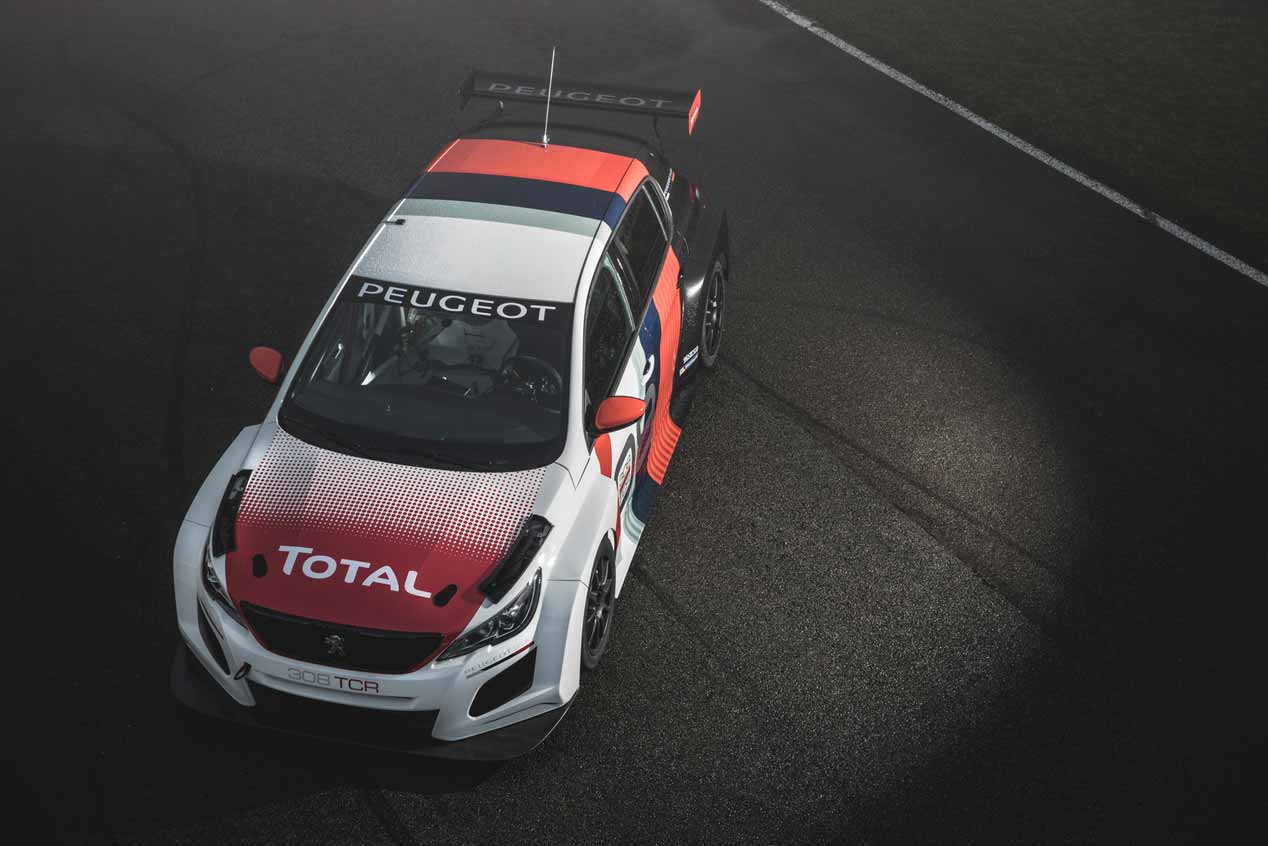 El Peugeot 308 TCR 2018, en imágenes