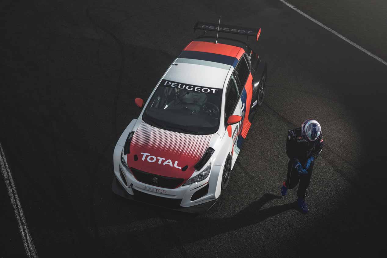 El Peugeot 308 TCR 2018, en imágenes
