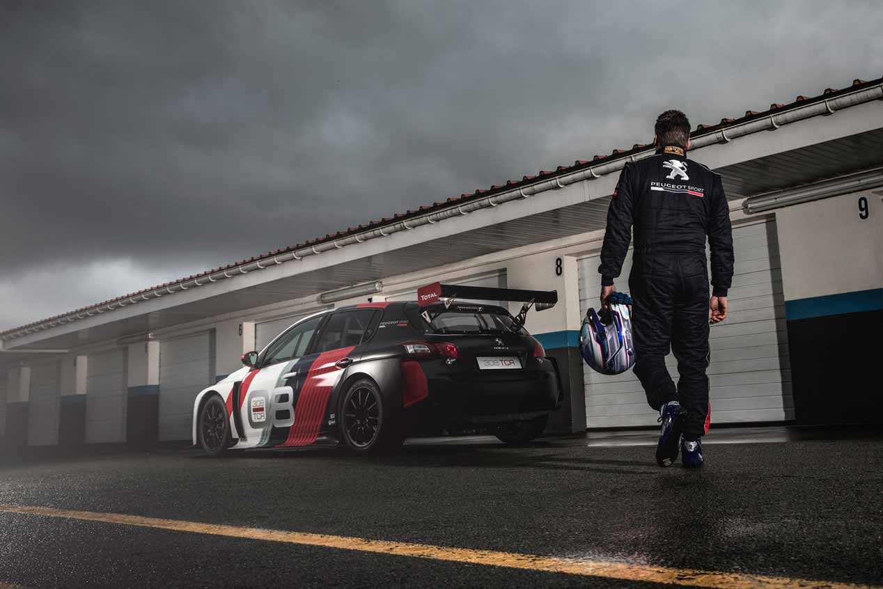 El Peugeot 308 TCR 2018, en imágenes