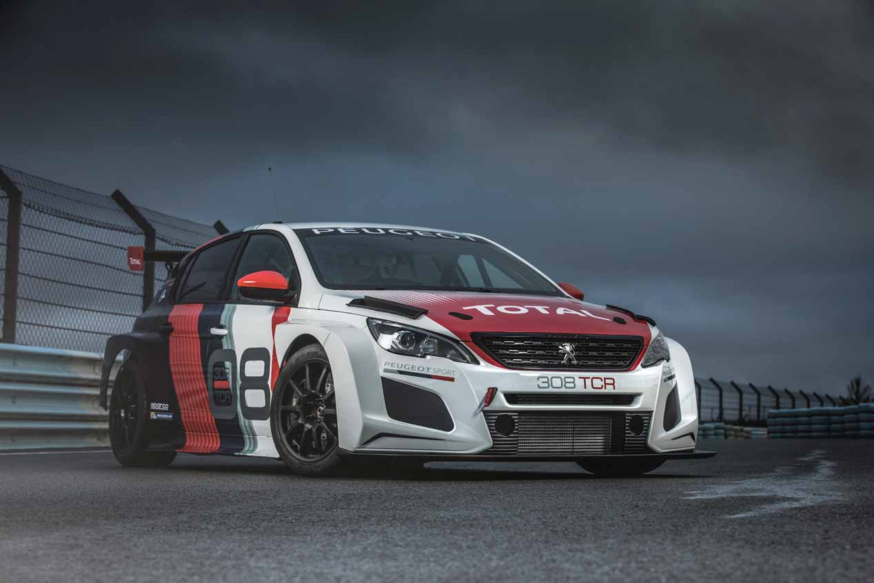 El Peugeot 308 TCR 2018, en imágenes