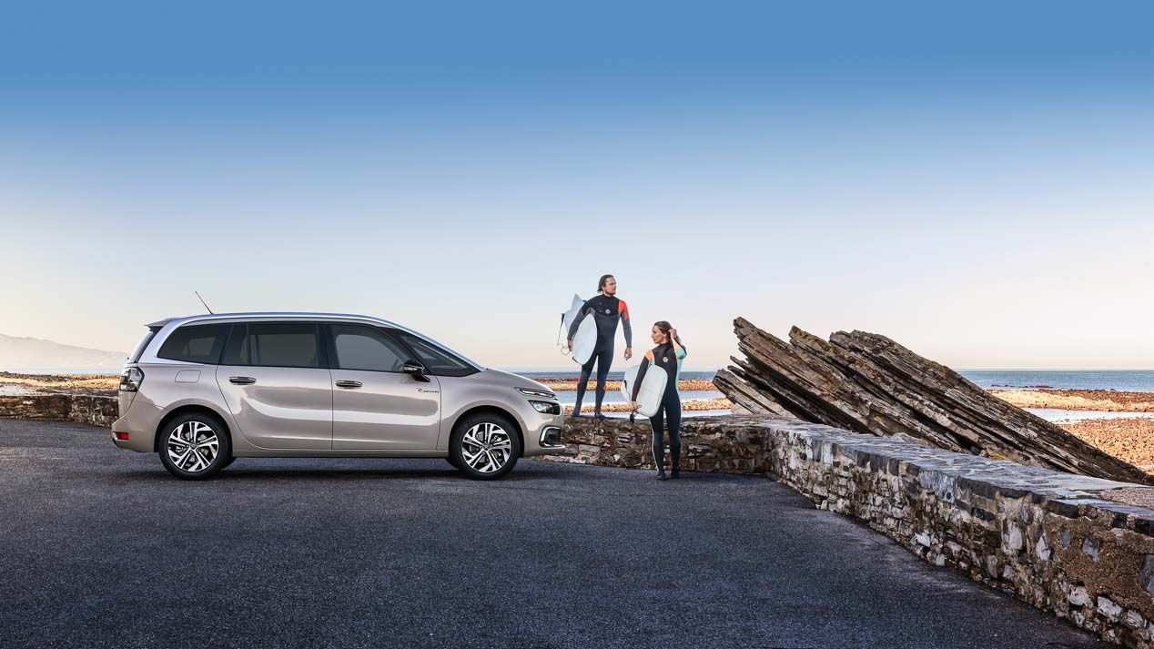 Citroën C4 Piccaso y Citroën Grand C4 Picasso, llega la serie especial Rip Curl