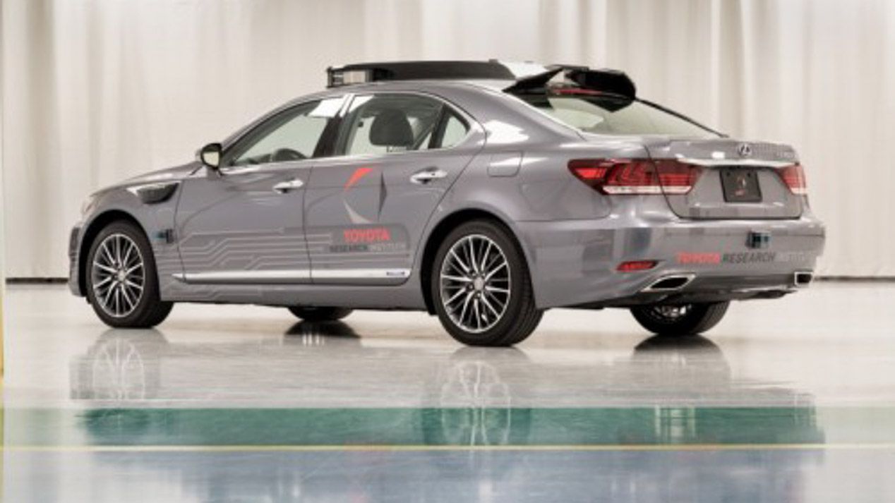 Plataforma de conducción automatizada de Toyota en el Salón CES