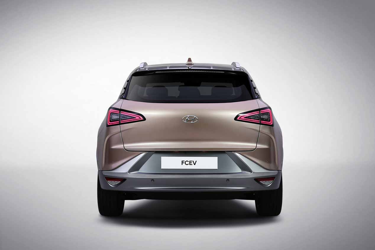 Hyundai FCEV de hidrógeno en el CES 2018