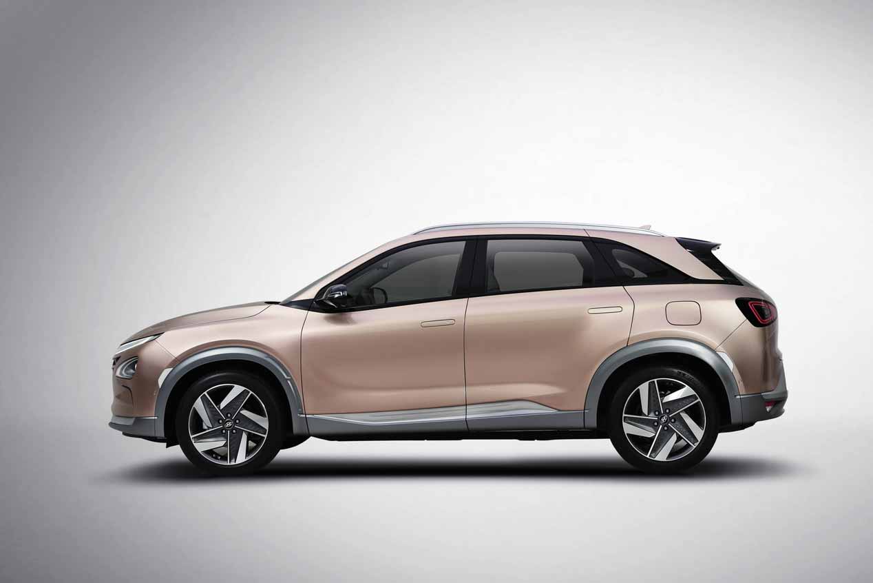 Hyundai FCEV de hidrógeno en el CES 2018