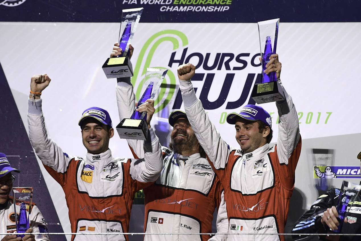 Los pilotos españoles que correrán las 24 Horas de Daytona 2018