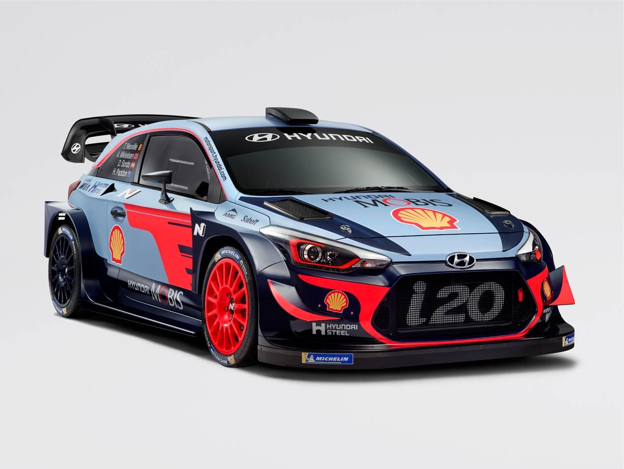 Así es el Hyundai i20 Coupé WRC para el Mundial de Rallyes 2018
