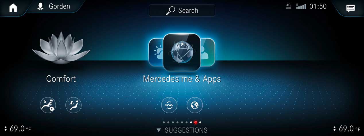 Así es MBUX, el nuevo sistema de infoentretenimiento de Mercedes