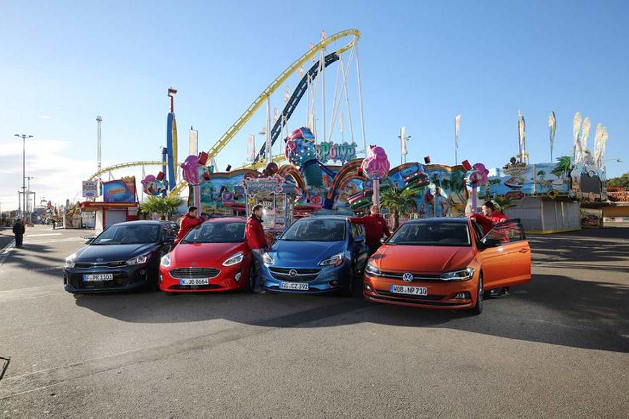 Comparativa: VW Polo TSI vs Ford Fiesta Ecoboost vs Kia Rio T-GDI vs Opel Corsa Turbo