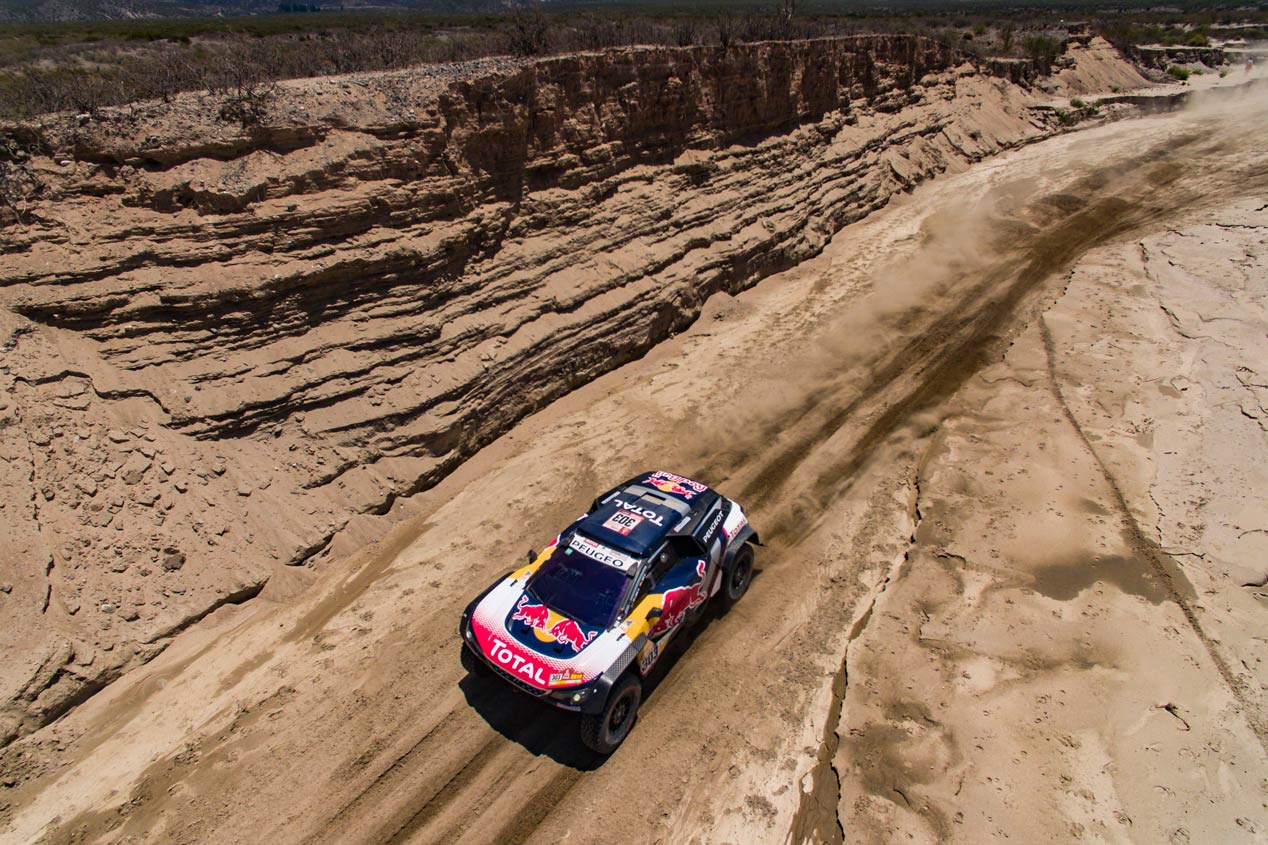 La etapa 10 del Dakar 2018, en fotos