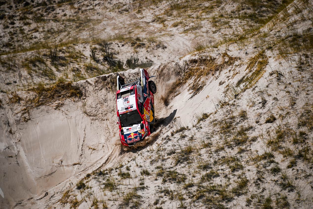 La etapa 10 del Dakar 2018, en fotos