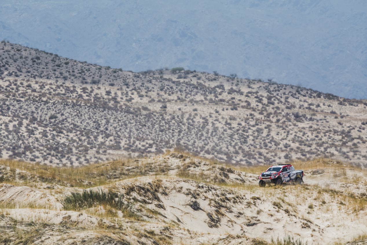 La etapa 10 del Dakar 2018, en fotos