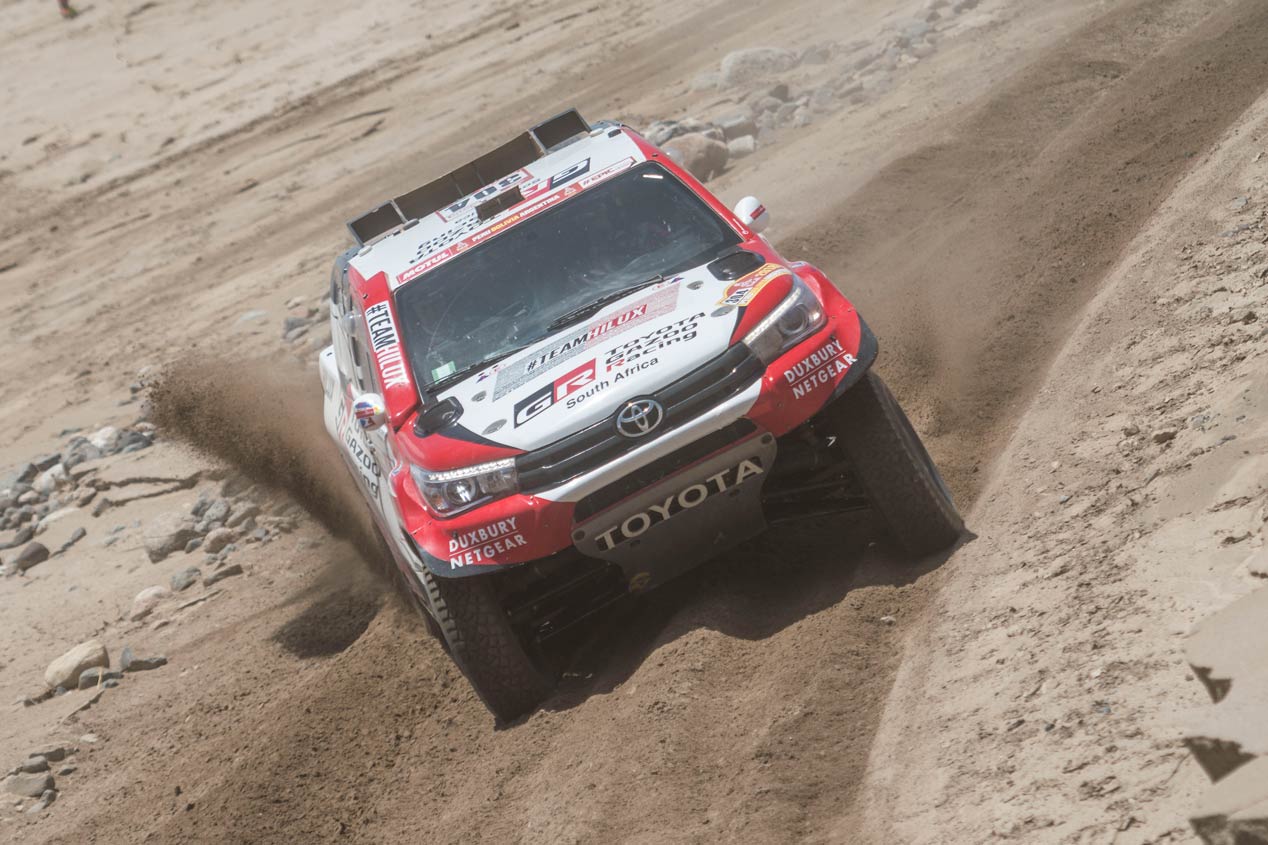 La etapa 10 del Dakar 2018, en fotos