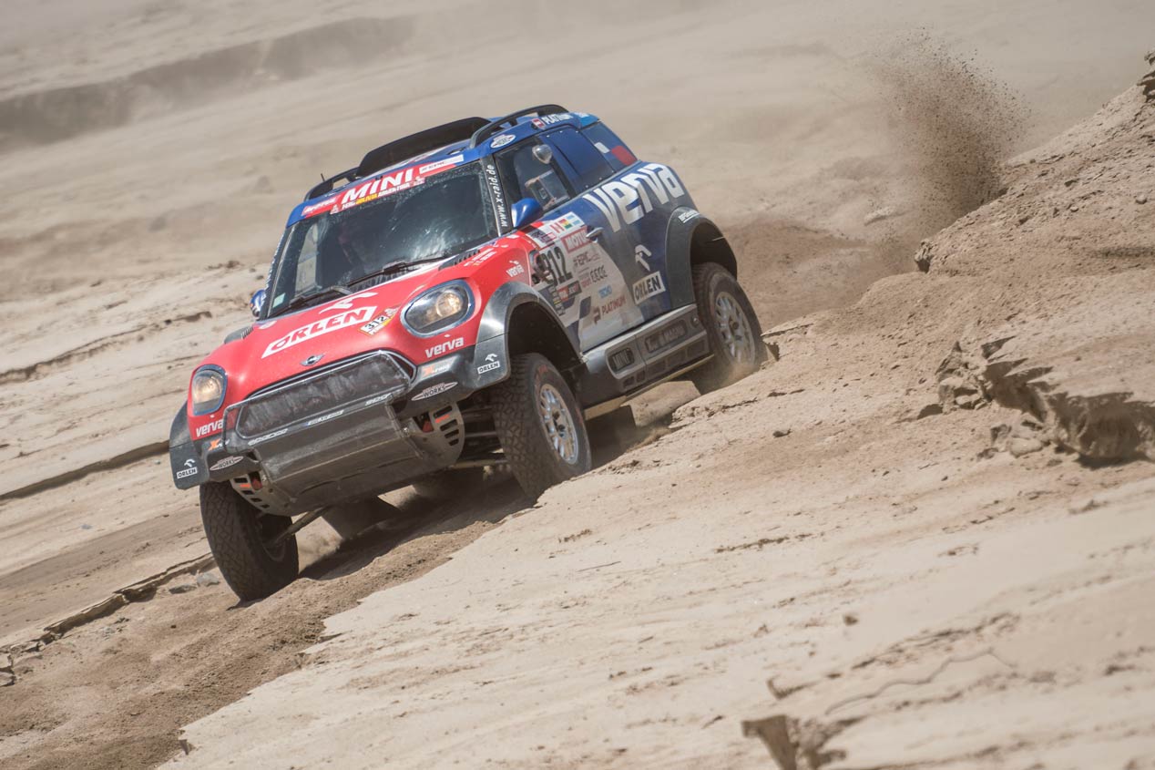 La etapa 10 del Dakar 2018, en fotos
