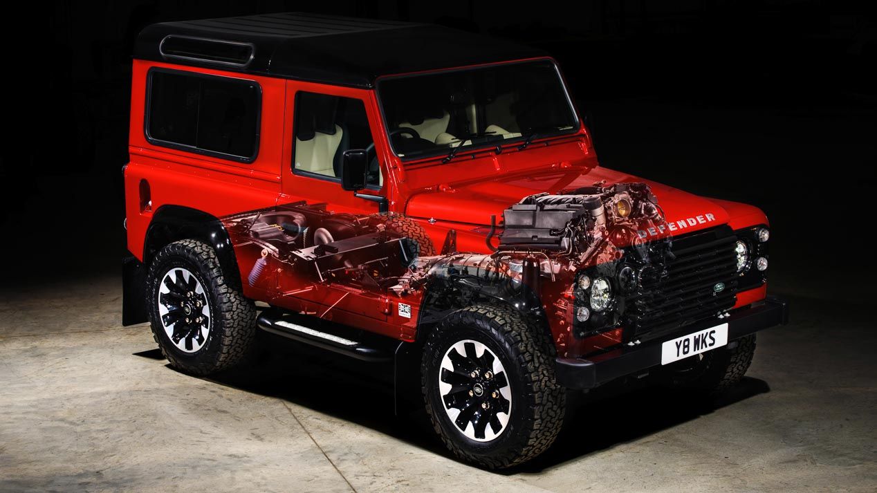 Land Rover Defender V8 70 aniversario, volver a nacer