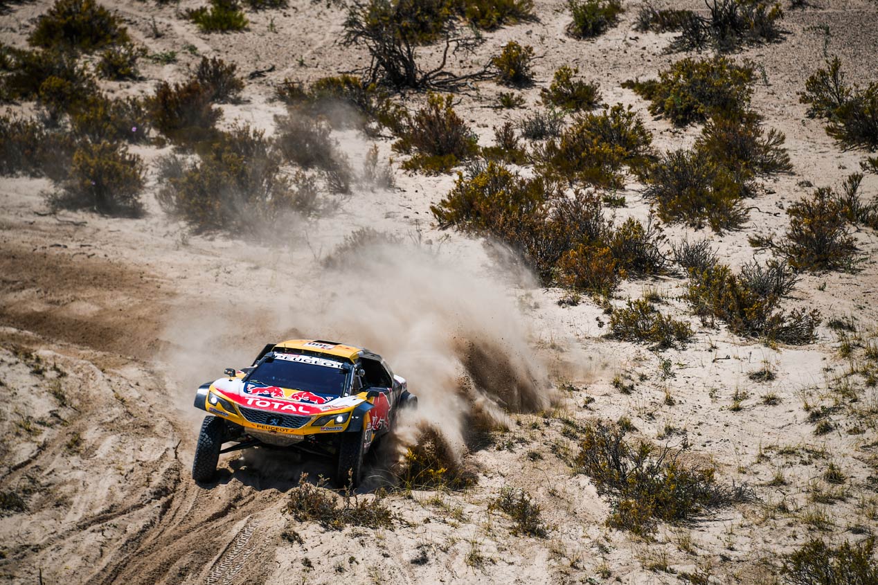 La etapa 10 del Dakar 2018, en fotos