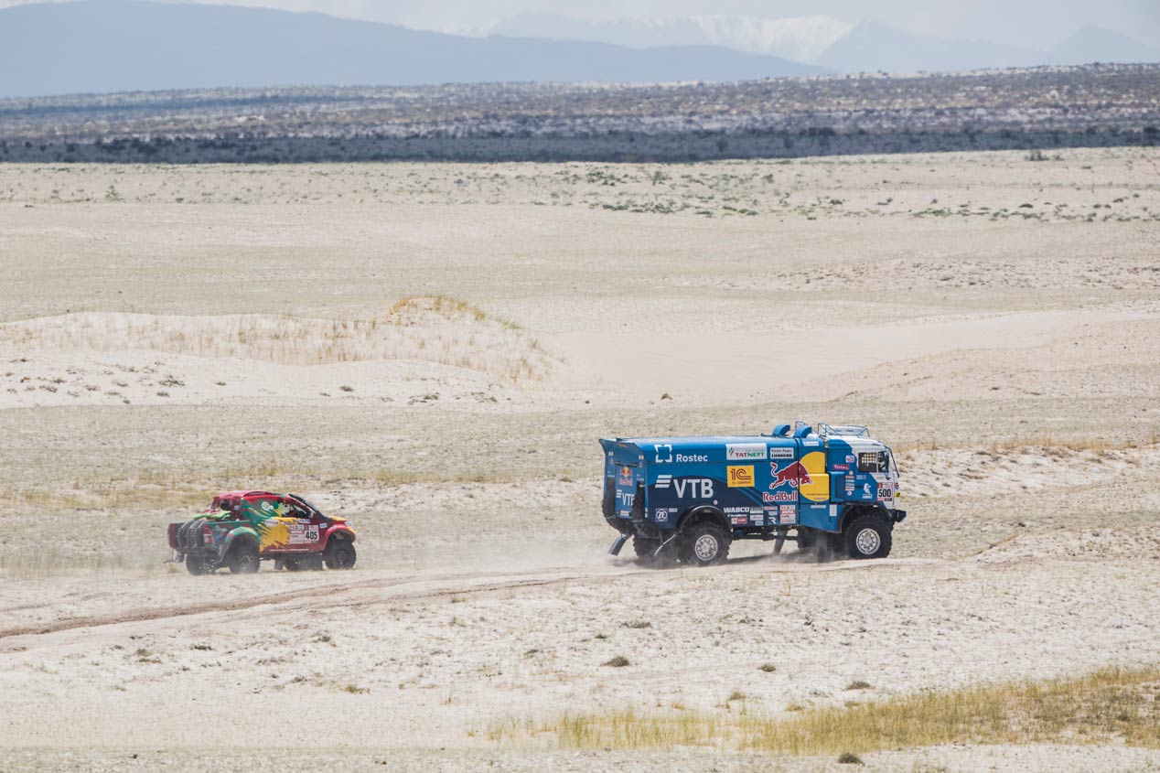 La etapa 10 del Dakar 2018, en fotos