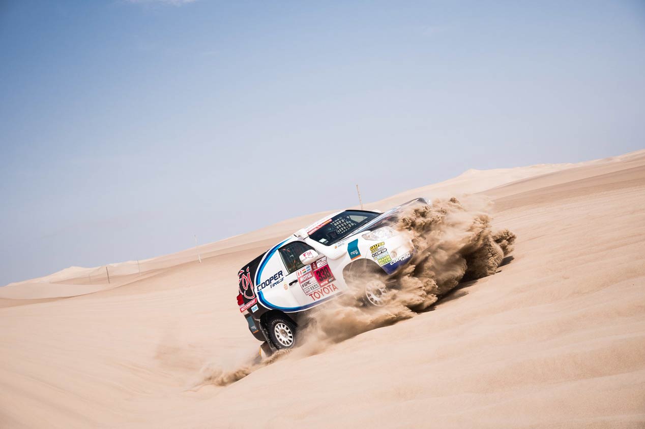 Los pilotos españoles en el Dakar 2018