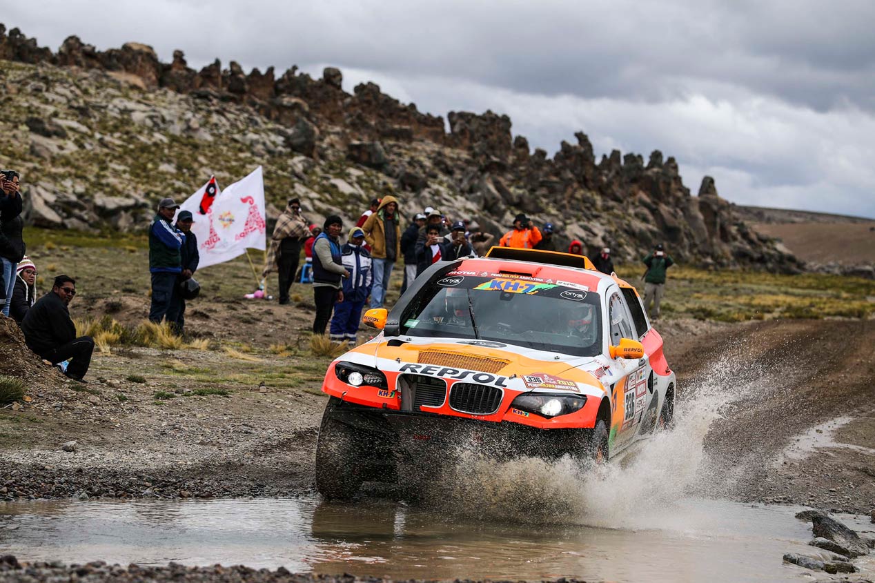 Los pilotos españoles en el Dakar 2018