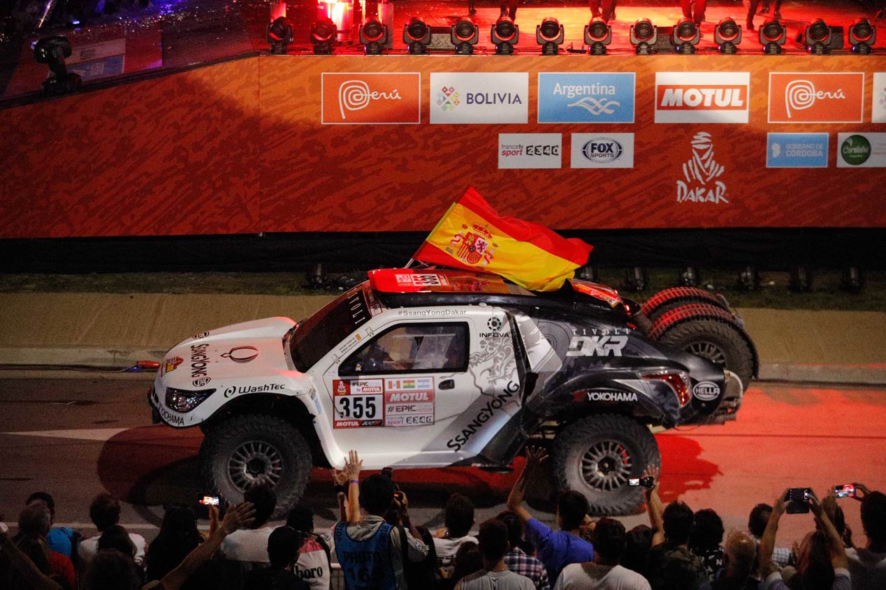 Los pilotos españoles en el Dakar 2018