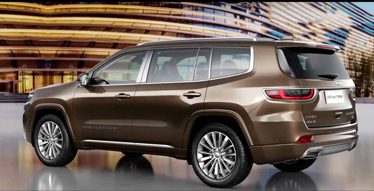 Jeep Grand Commander: las primeras imágenes del nuevo gran SUV