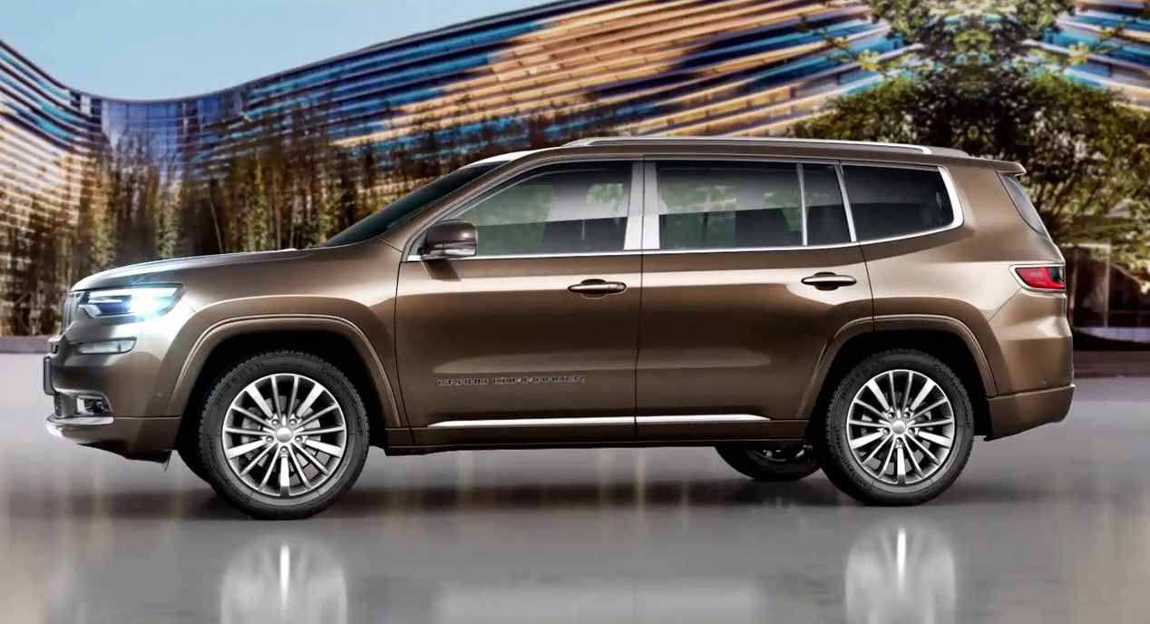 Jeep Grand Commander: las primeras imágenes del nuevo gran SUV