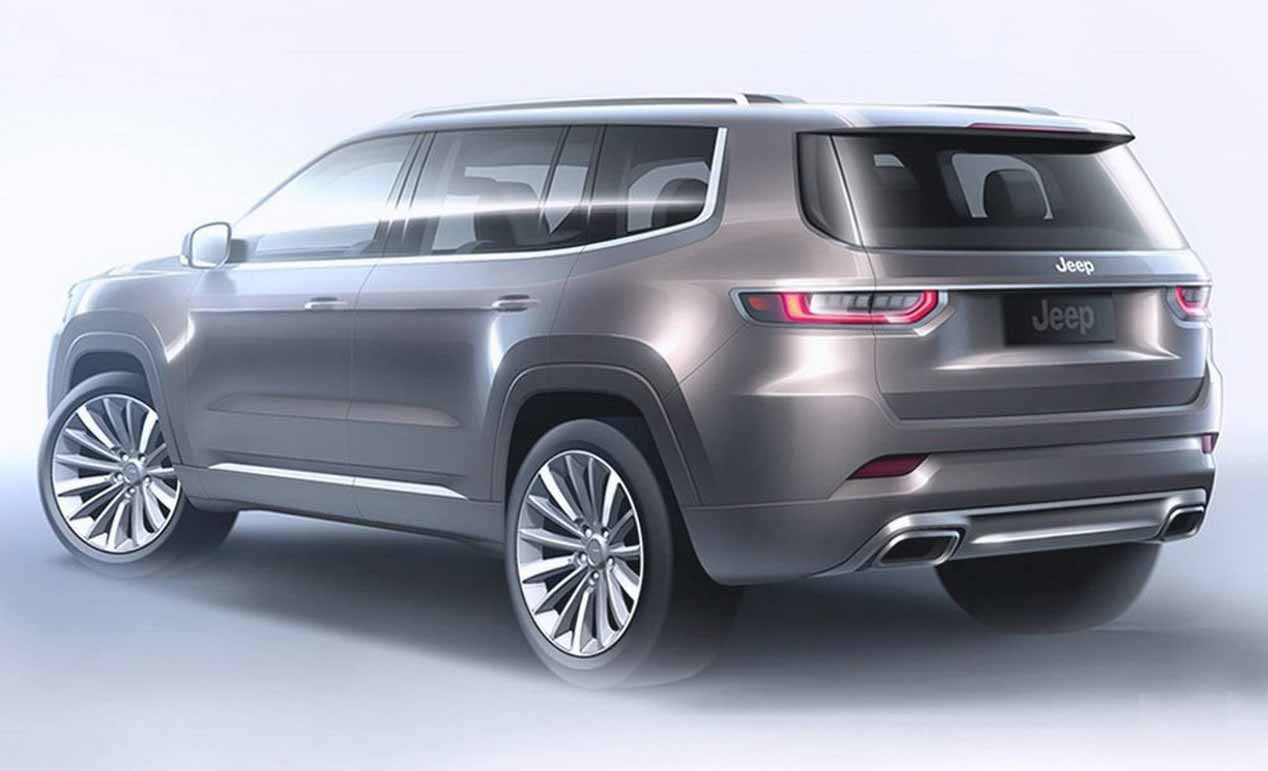 Jeep Grand Commander: las primeras imágenes del nuevo gran SUV