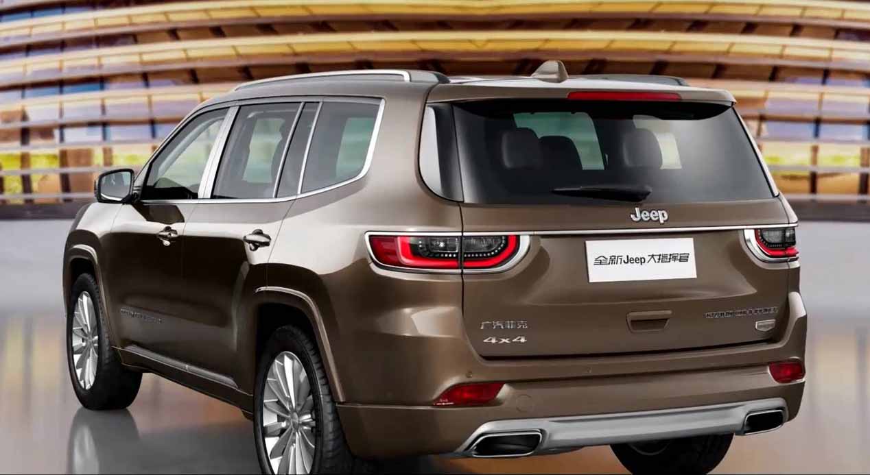 Jeep Grand Commander: las primeras imágenes del nuevo gran SUV
