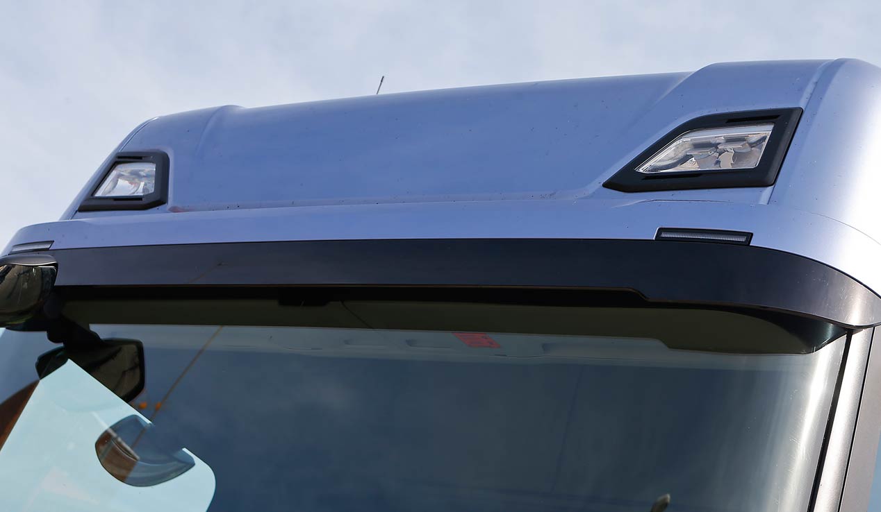 Al volante del Scania S730