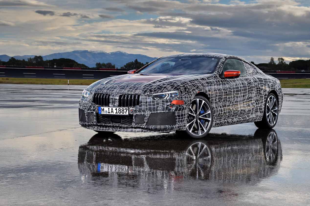 BMW Serie 8 Coupé 2018: nuevas imágenes de todo un súper coche