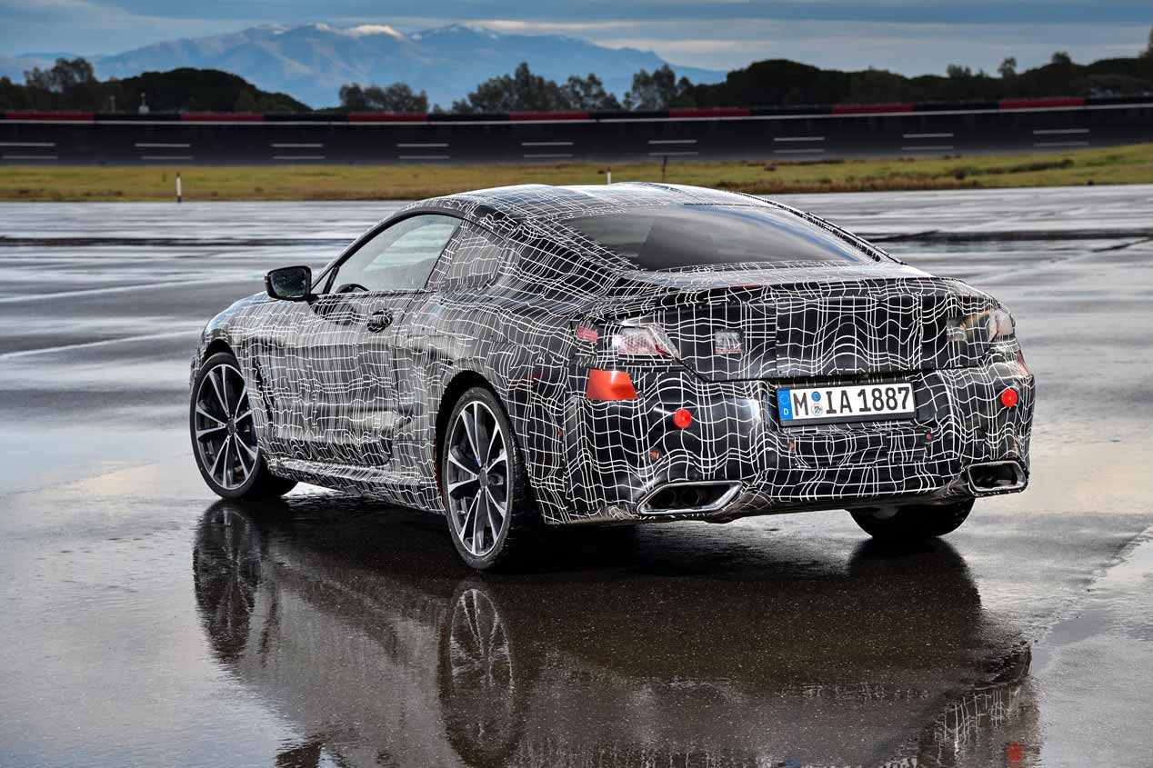 BMW Serie 8 Coupé 2018: nuevas imágenes de todo un súper coche