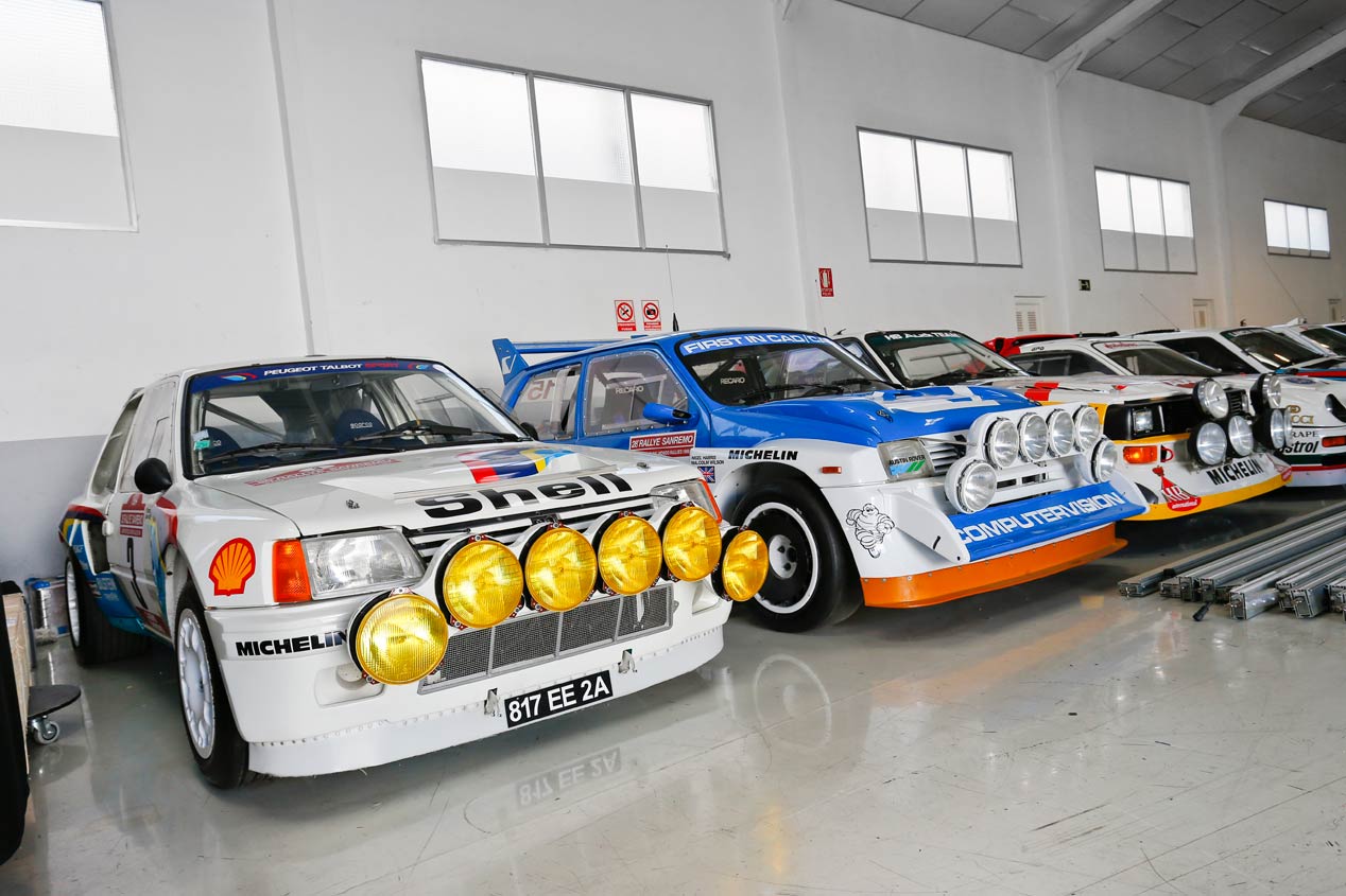 Así es la colección te coches de competición de Teo Martín
