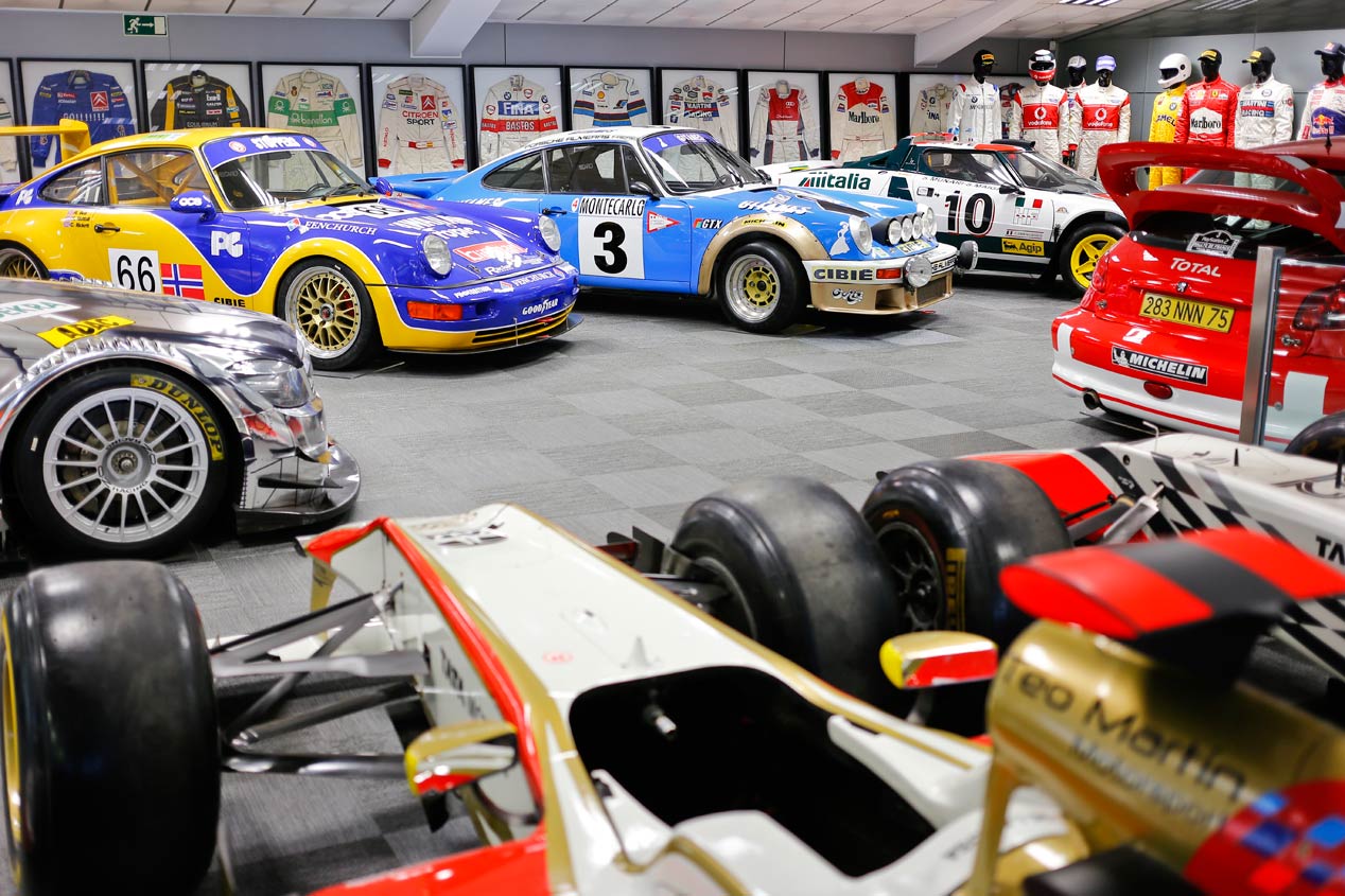 Así es la colección te coches de competición de Teo Martín