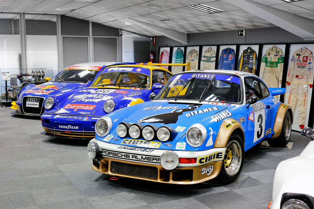 Así es la colección te coches de competición de Teo Martín