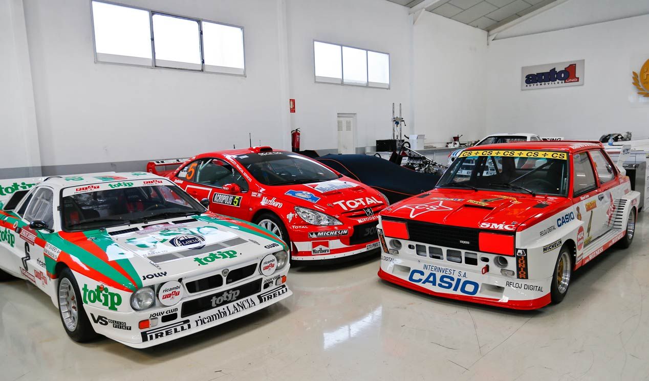 Así es la colección te coches de competición de Teo Martín