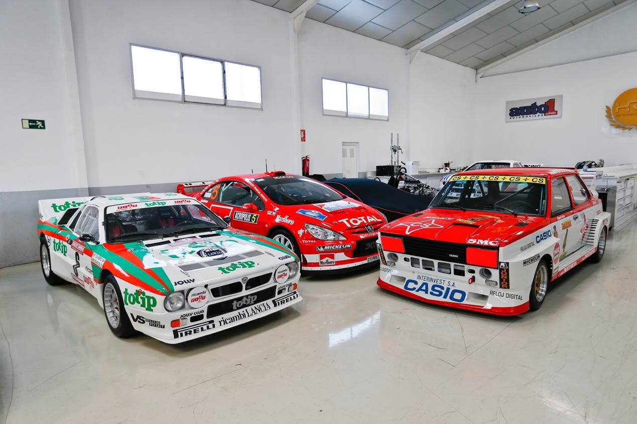 Así es la colección te coches de competición de Teo Martín