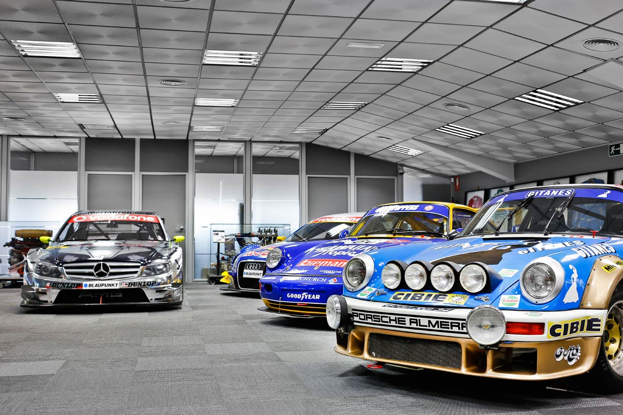 Así es la colección te coches de competición de Teo Martín
