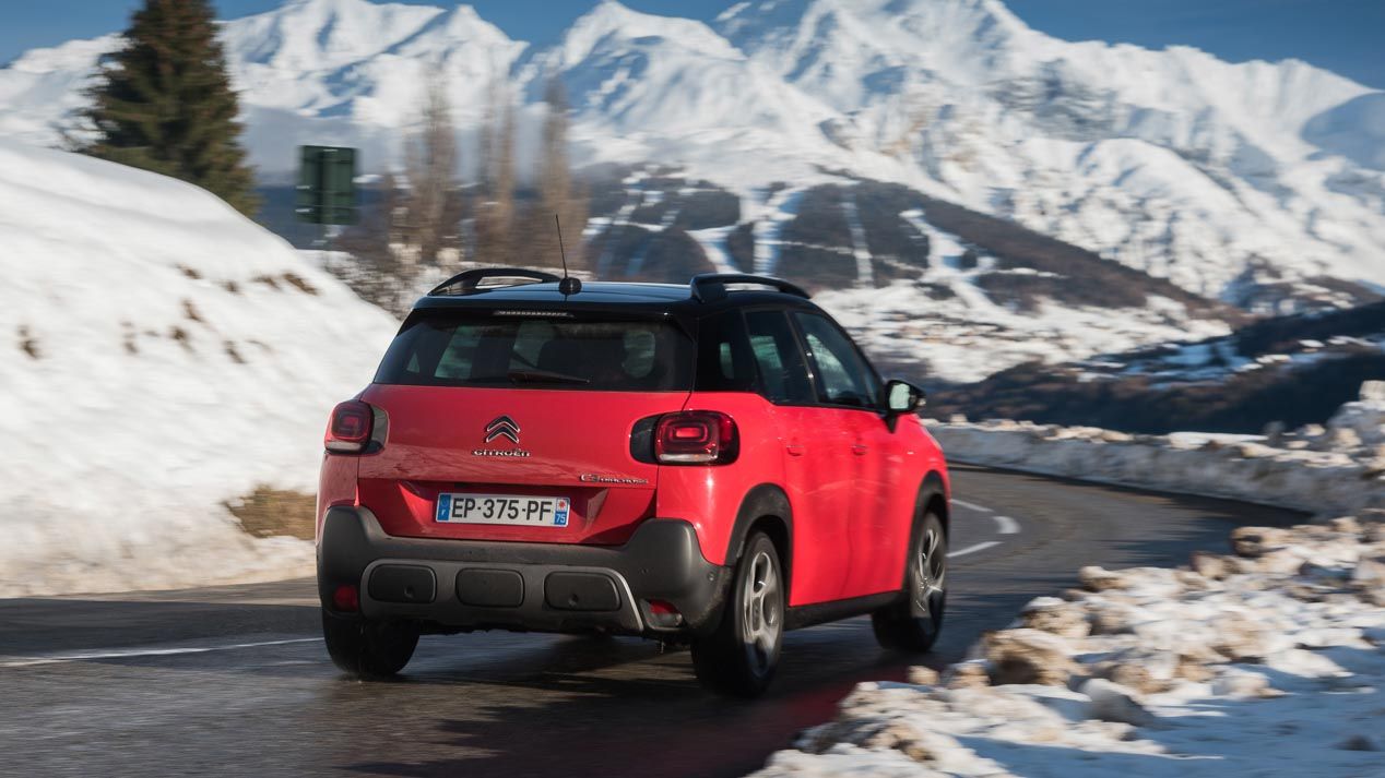 Probamos en nieve el C3 Aircross Grip Control