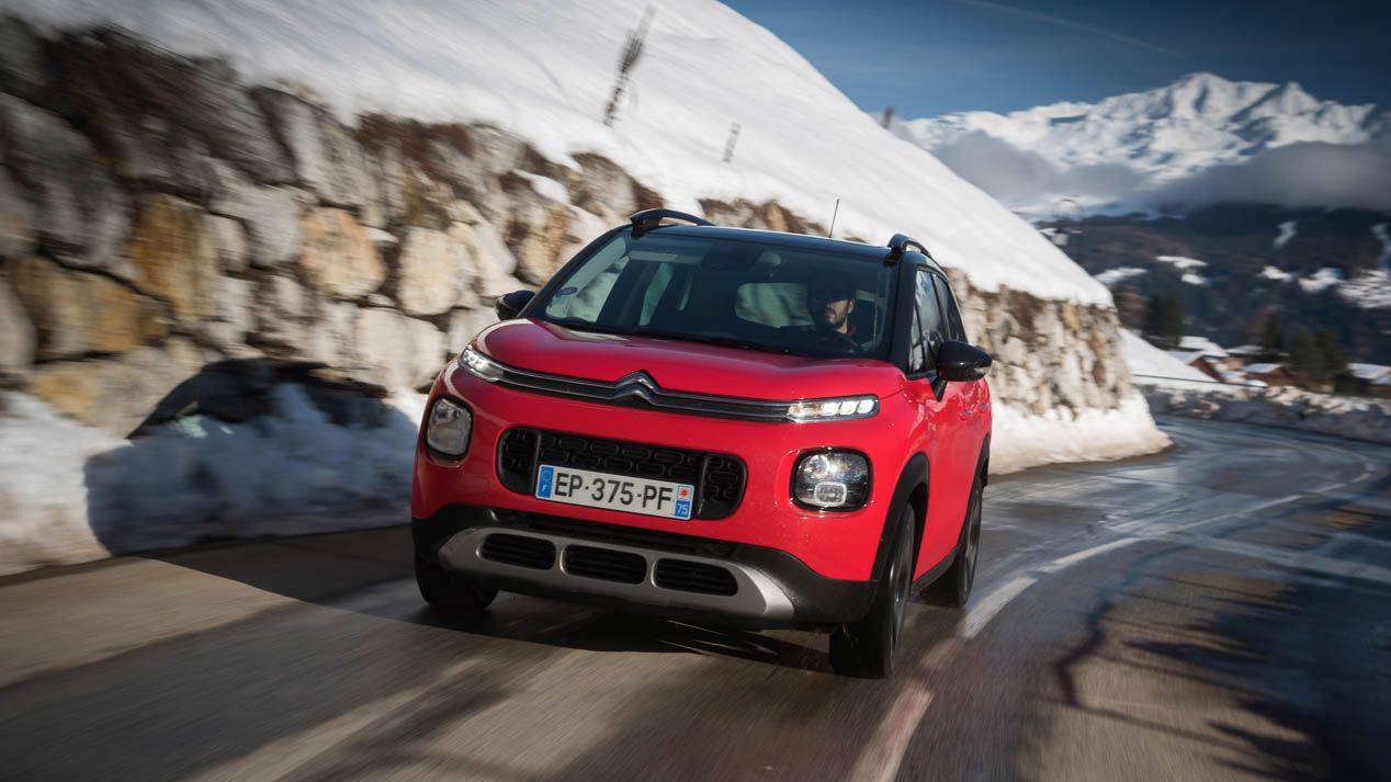 Probamos en nieve el C3 Aircross Grip Control