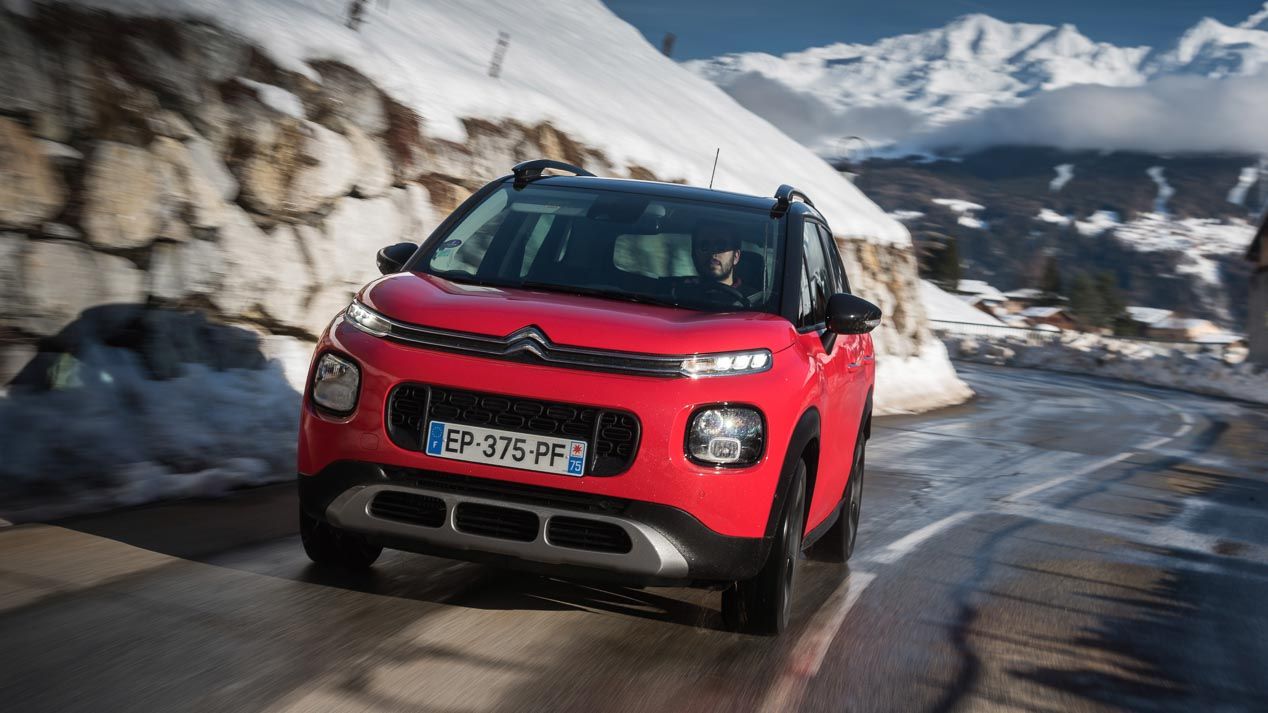 Probamos en nieve el C3 Aircross Grip Control