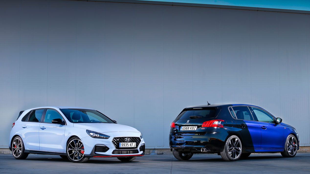 Hyundai i30 N vs Peugeot 308 GTI