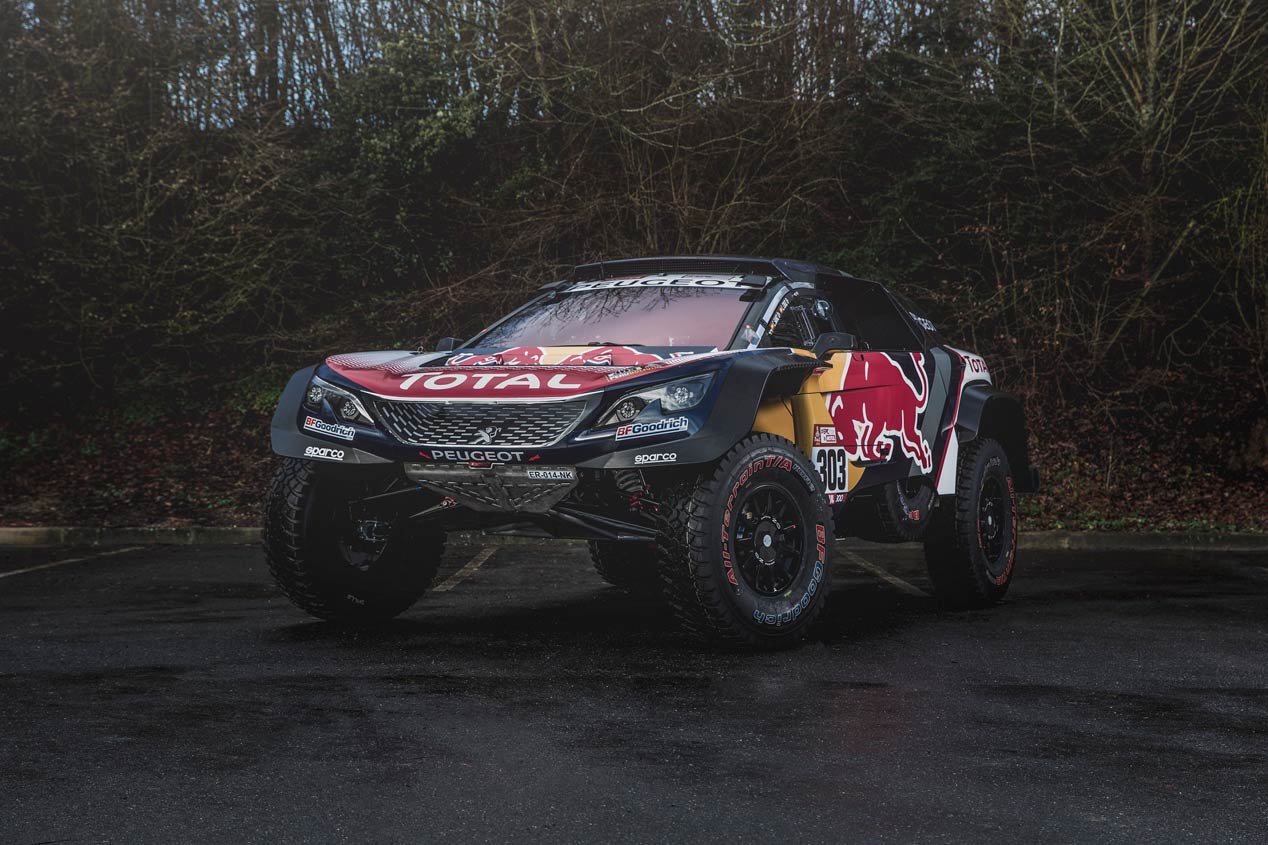Peugeot 3008 DKR Maxi: así es la bestia ganadora del Dakar 2018
